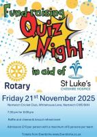 Fund raising Quiz Night 2025